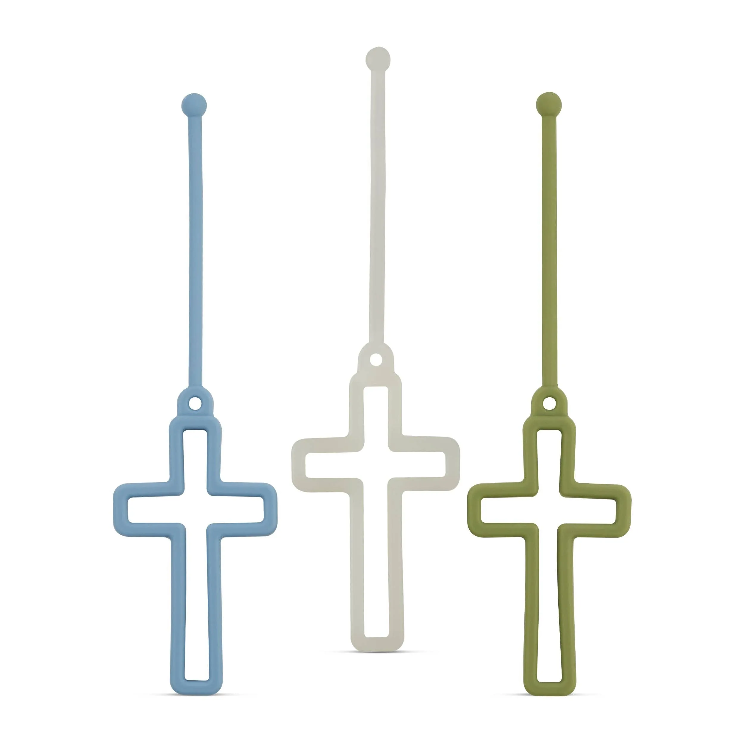 Cross Charm: Believe (3 pack)