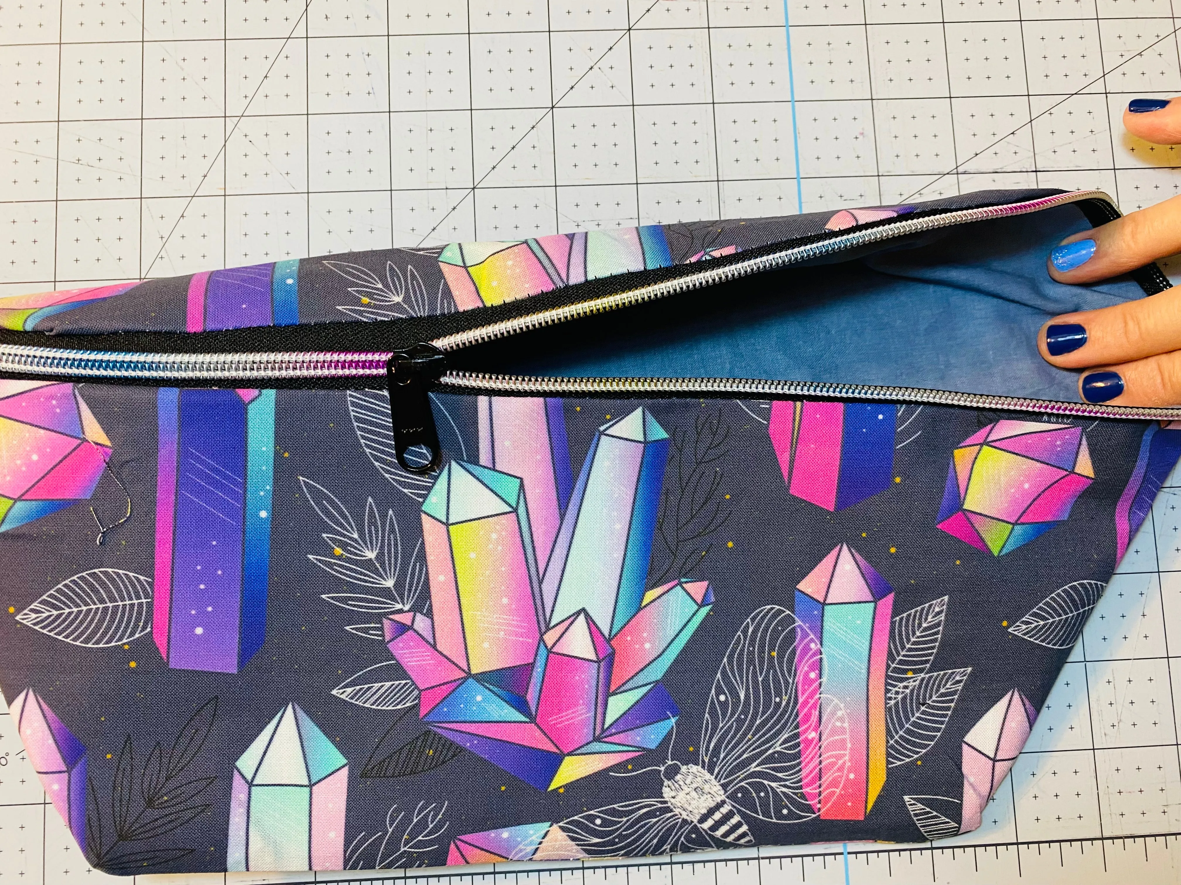 CRYSTAL FANNY PACK