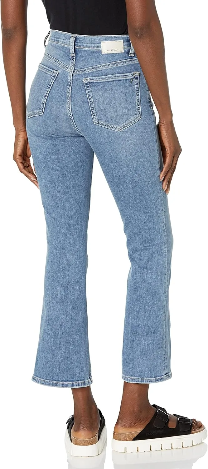 Current/Elliott Boulevard Bootcut Jean – Cropped Denim Pant for Women