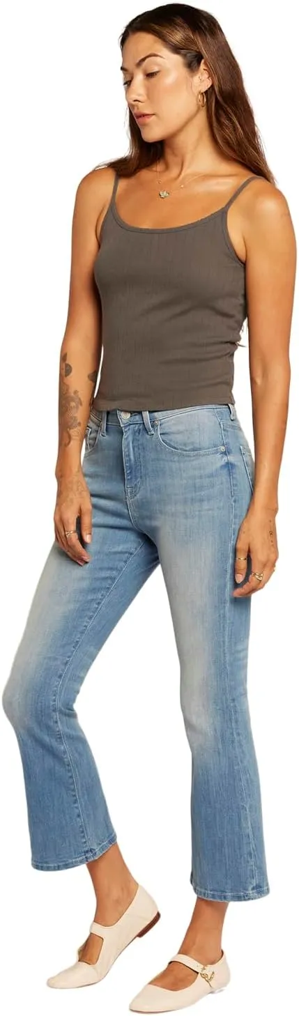 Current/Elliott Women's The Boulevard Crop Bootcut Denim Jean