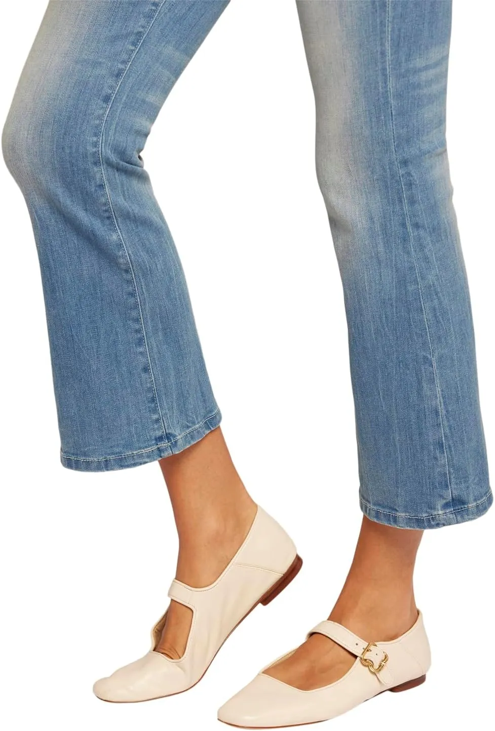 Current/Elliott Women's The Boulevard Crop Bootcut Denim Jean