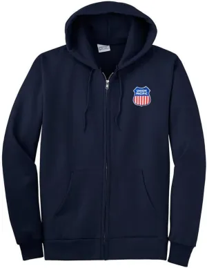 Daylight Sales Union Pacific Raillroad Zippered Hoodie Sweatshirt [47]