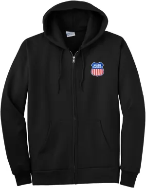 Daylight Sales Union Pacific Raillroad Zippered Hoodie Sweatshirt [47]