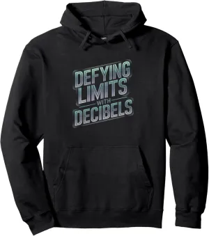 Defying Limits With Decibels AV Technician Pullover Hoodie