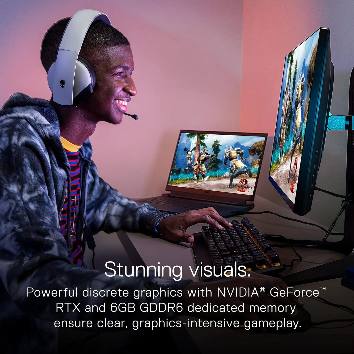 Dell G15 5520 15.6 Inch Gaming Laptop – 1080p FHD 120Hz Display, Intel Core i7-12700H, 16GB DDR5 RAM, 512GB SSD, NVIDIA Geforce RTX 3060 6GB GDDR6, Wi-Fi 6, USB C, Windows 11 – Dark Shadow Grey