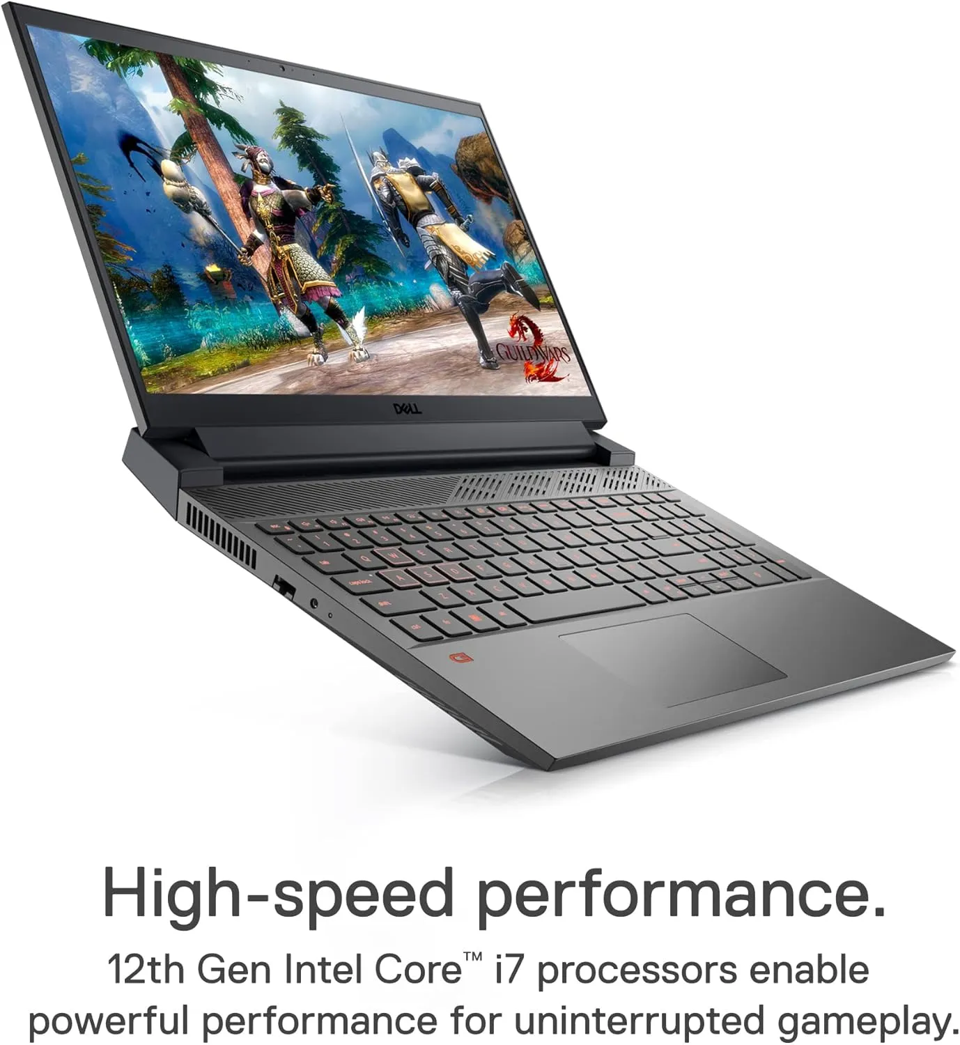 Dell G15 5520 15.6 Inch Gaming Laptop – 1080p FHD 120Hz Display, Intel Core i7-12700H, 16GB DDR5 RAM, 512GB SSD, NVIDIA Geforce RTX 3060 6GB GDDR6, Wi-Fi 6, USB C, Windows 11 – Dark Shadow Grey