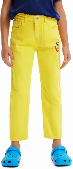 Desigual Girl Denim Long Trouser