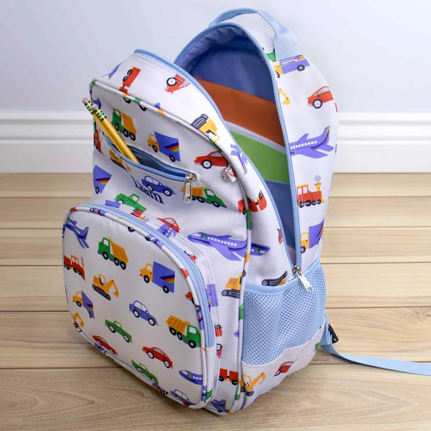DIBSIES Personalized Adventure Collection Backpack (Transportation)