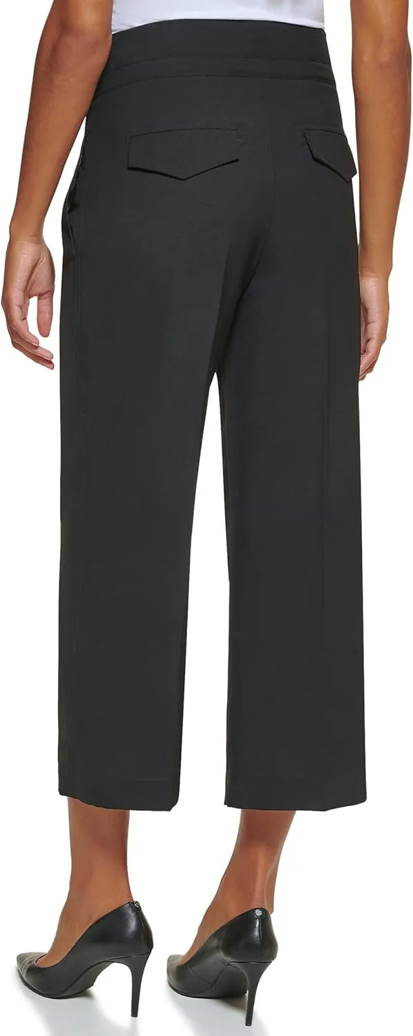 DKNY Women's Misses Paperbag Waist Pant