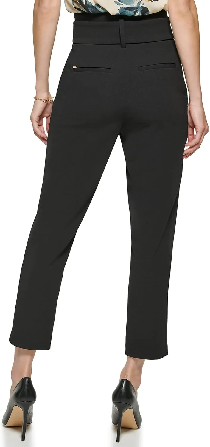 DKNY Women's Paperbag Waist Pant
