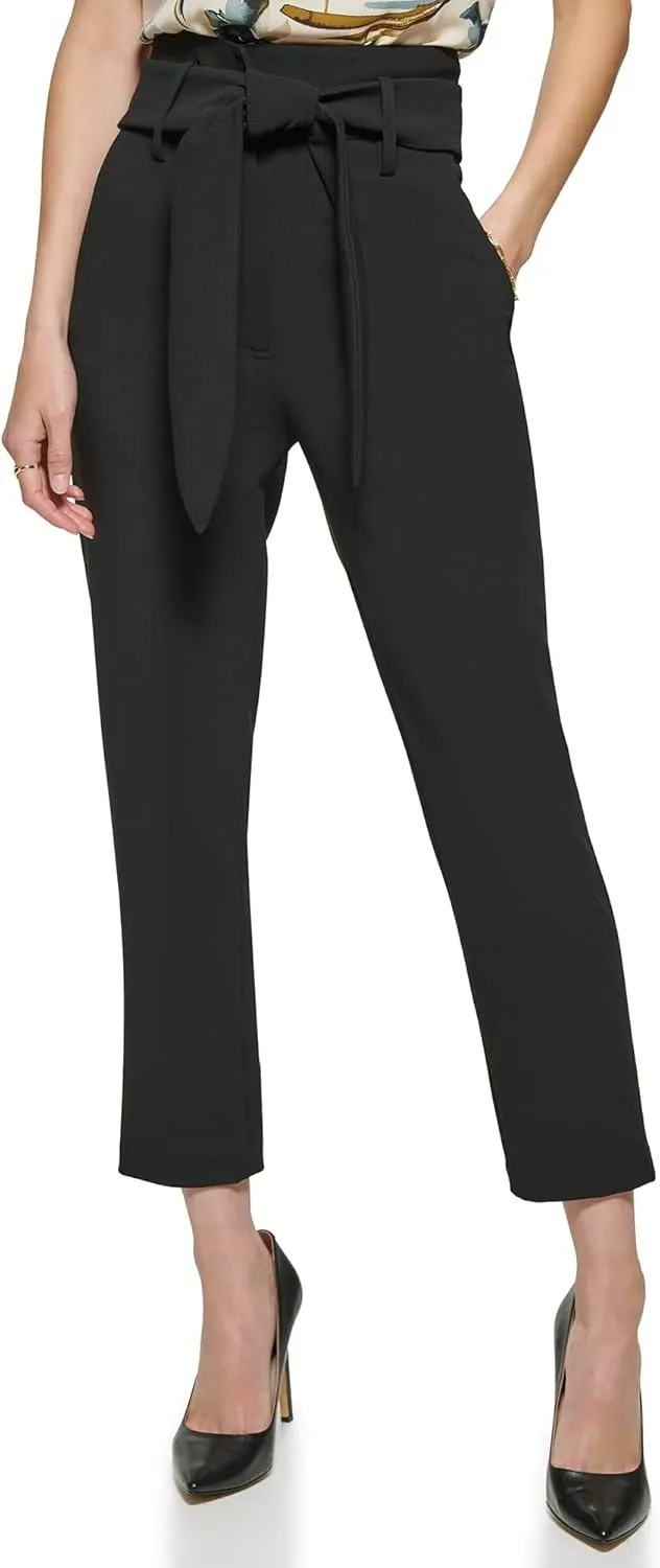DKNY Women's Paperbag Waist Pant