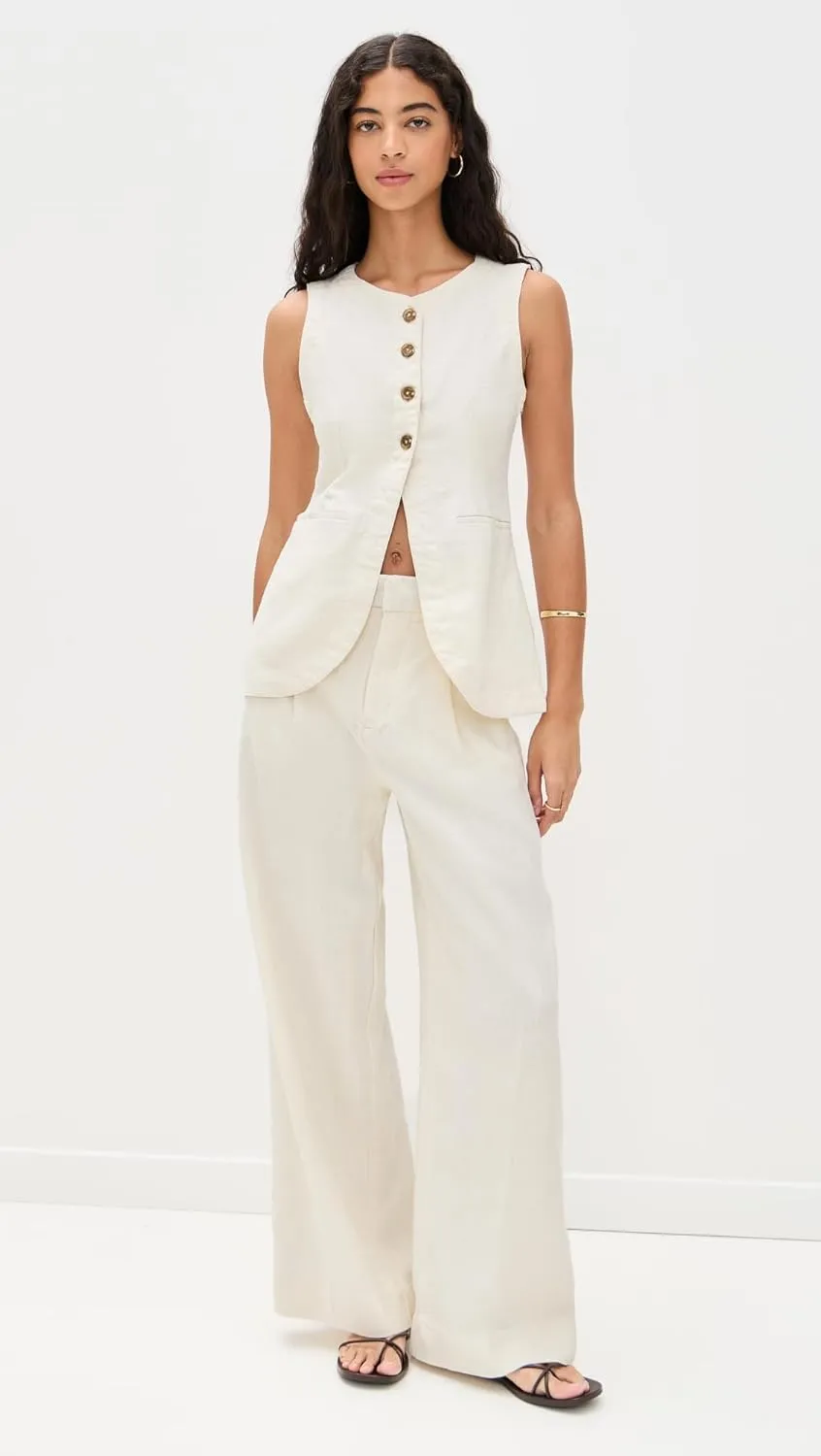 DL1961 Women's Amalie Linen Top