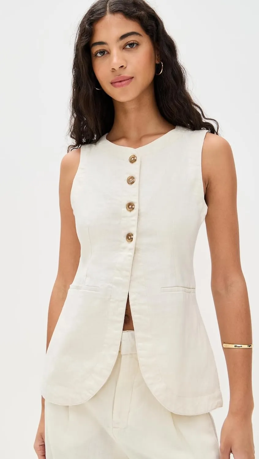 DL1961 Women's Amalie Linen Top