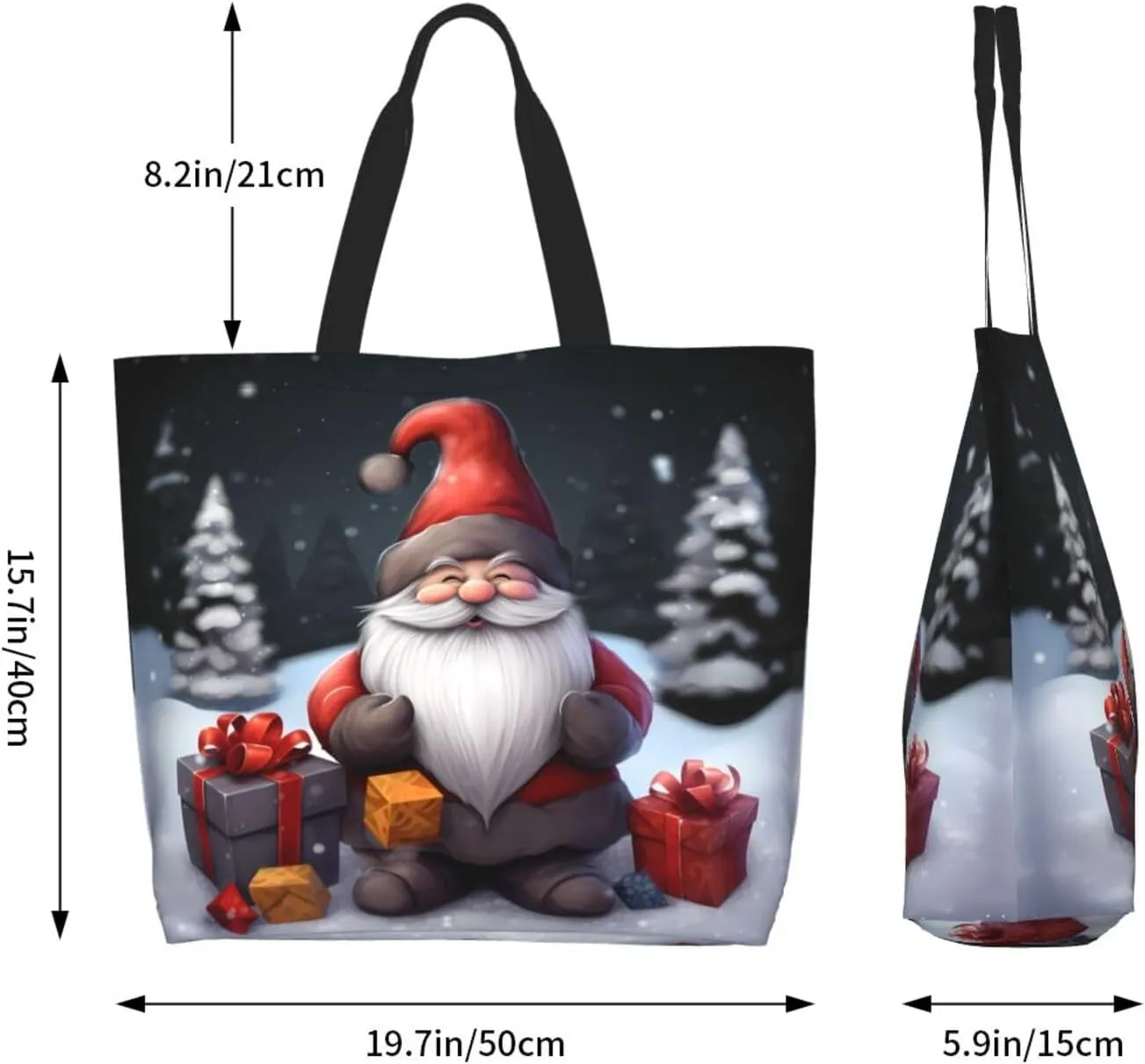 Dog Paws Puppy Animal Pets Reusable Grocery Bag Women Large Handbag Shoulder Totes Bags