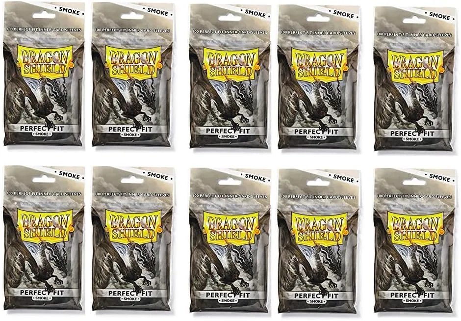 Dragon Shield 100 Standard Size Smoke Sleeves (10 Packs)