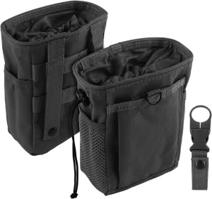 Drawstring Highend Rock Climbing Chalk Bag with a Carabiner Different Pockets for Climbing Bouldering, Gymnastics, Gym Pouch, Cross Fit and Lifting