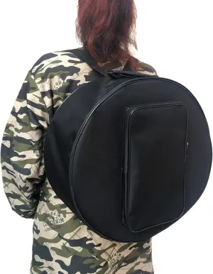 Drum Bag 14 inch Padded Waterproof Padded Drum Case Cymbal Gig Bag Thick Padded Cotton for Perfect Protection Carrying Backpack with Pocket Cymbal Bag