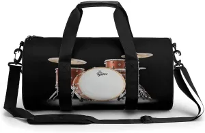 Drum Set Gym Bag for Men Women Duffle Bags Travel Tote