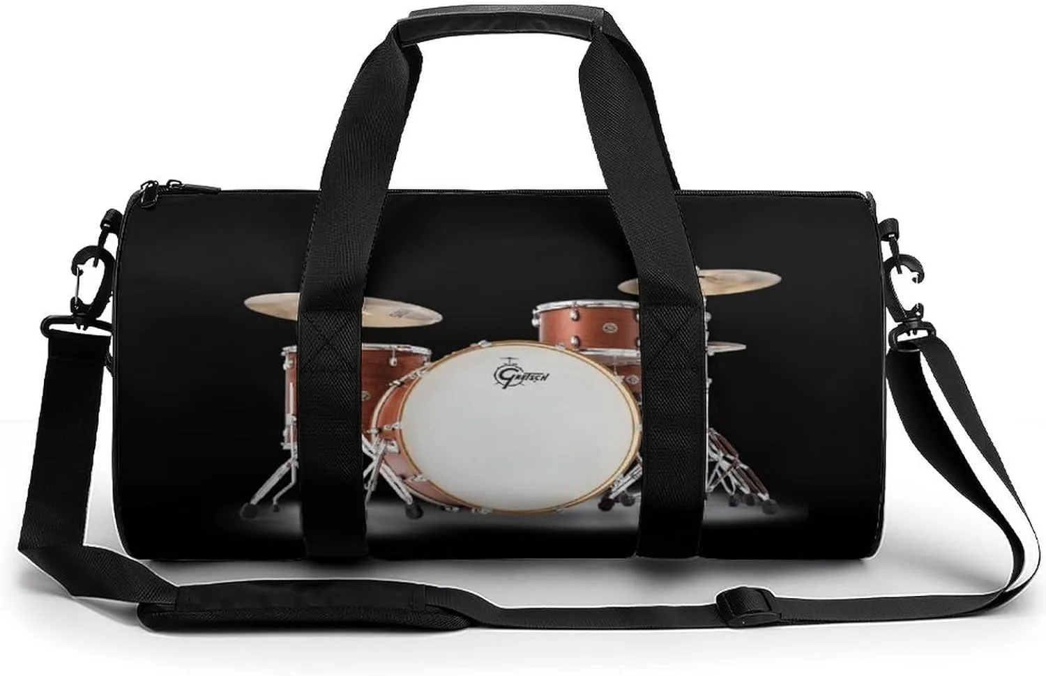 Drum Set Gym Bag for Men Women Duffle Bags Travel Tote