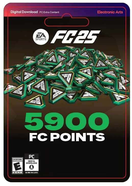 EA SPORTS FC 25 5900 Points Pack - PC EA App [Online Game Code]