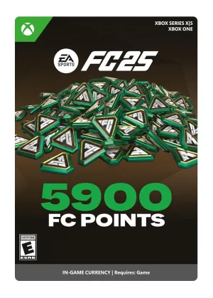 EA SPORTS FC 25 - FC POINTS 5900 - Xbox [Digital Code]