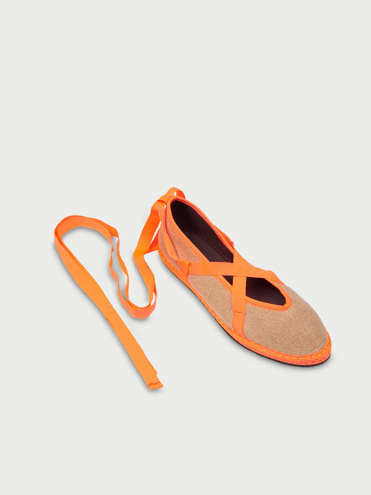 Eichiro Linen Ribbon Cuero
