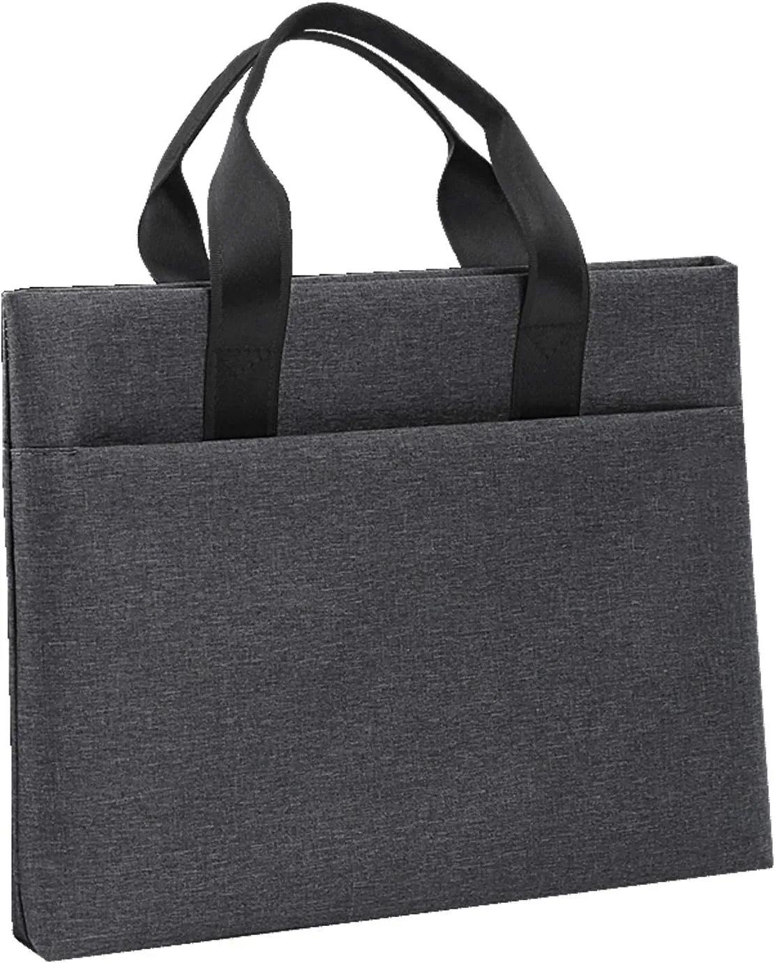 enyuwlcm Oxford Document Bag with Handle and Meeting Office School Organizer Handbag Briefcase for Carrying Paper Files 1 Pack Black