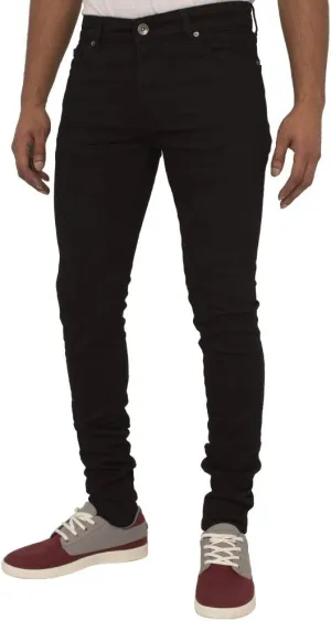 ENZO Mens Super Skinny Slim Fit Stretch Denim Retro Jeans Pants