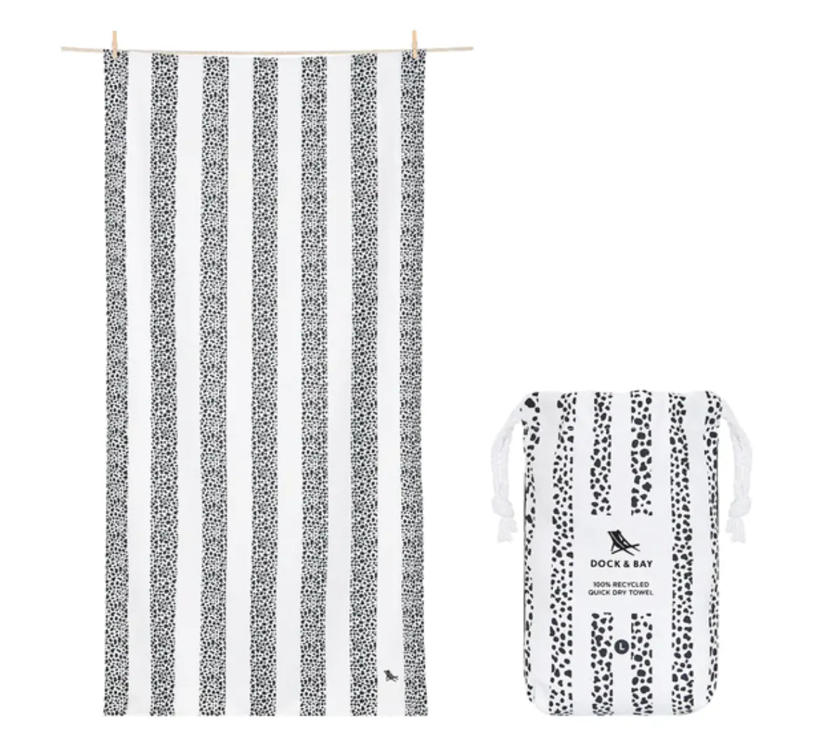 Extra Large Beach Towel Charming Dalmation