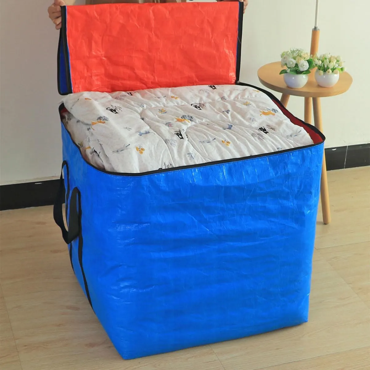Extra Large Heavy Duty Storage Bag (Red, 125L)