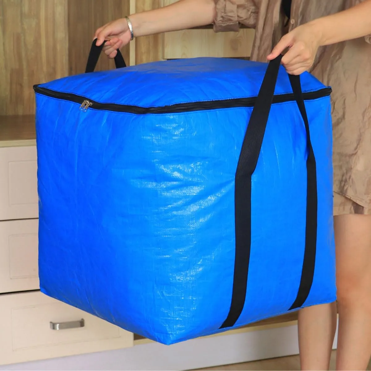 Extra Large Heavy Duty Storage Bag (Red, 125L)