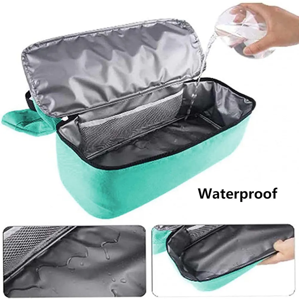 Extra Large Mesh Beach Bag with Cooler Compartment