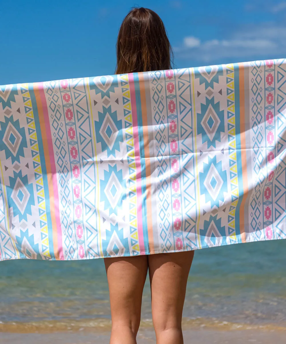 Extra Large Sand Free Beach Towel - Los Cerros