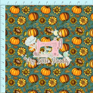 Fabric Club Month 03 - Pumpkins And Sunflowers (pre-order)