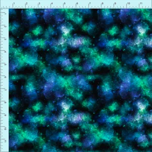 Fabric Club Month 15 - Galactic Green (pre-order)