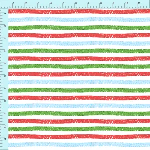 Fabric Club Month 18 - Who Stripes (pre-order)