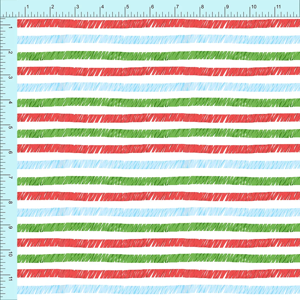 Fabric Club Month 18 - Who Stripes (pre-order)