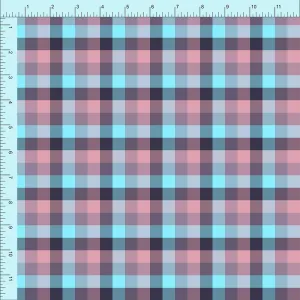 Fabric Club Month 20 - Purple Plaid (pre-order)