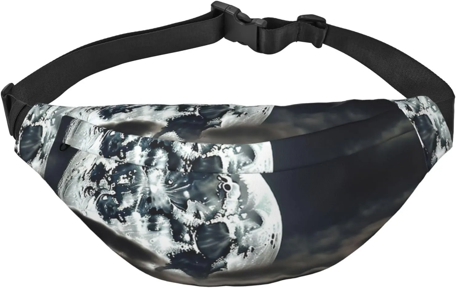 Fanny Pack Belt Bag Moon Waist Bag for Women Sling Bag Waist Packs for Workout Traveling