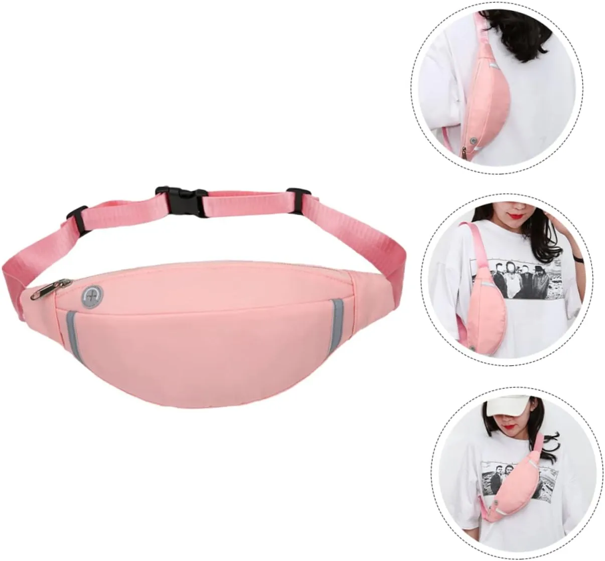 Fashion Waist Bag Women Waist Pouch Fanny Pack Women Belt Bag Travel Waist Bag Outdoor Accessory