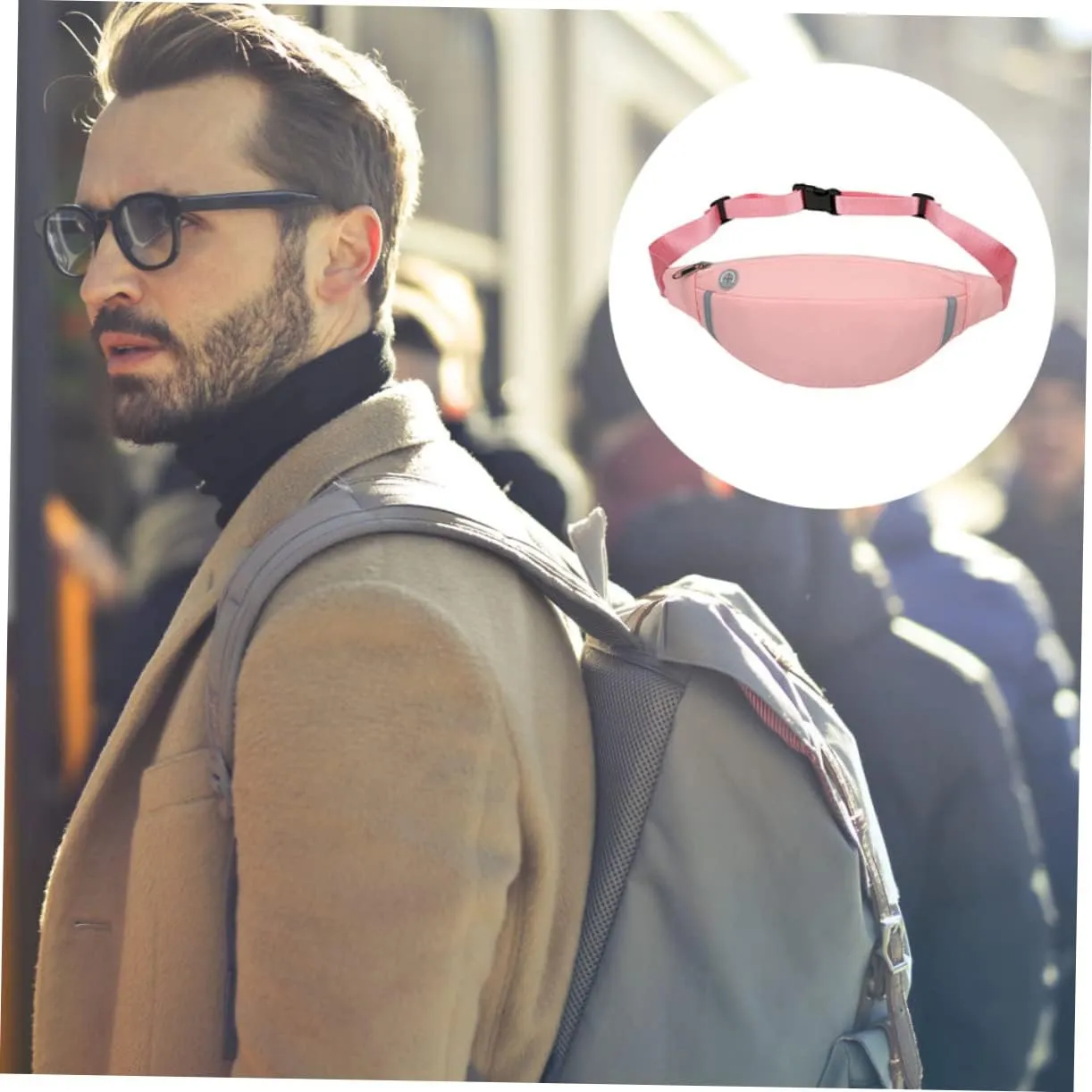 Fashion Waist Bag Women Waist Pouch Fanny Pack Women Belt Bag Travel Waist Bag Outdoor Accessory
