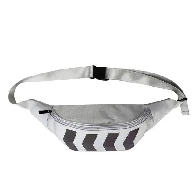Fashionable Flash Reflective Chest Bag Iridescent Belt  Bum Bag For Travel Festival Sports Unisex Waist Bags
