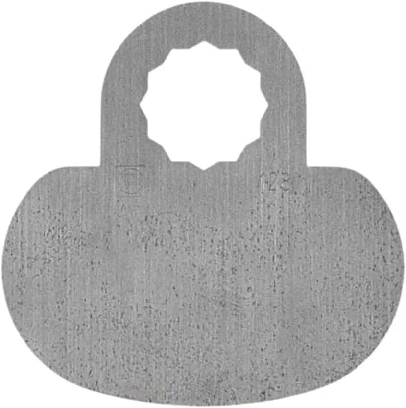 Fein Cutter Blade for Precision Cutting on Elastic Silicone and Acrylic Joints - Smooth, Clean Cuts on MultiMaster Tools, Mushroom Shape, 5-Pack - 63903128012