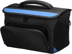 Fiber Optical Toolkit Tool Bag, Wide Mouth Tool Bag Double Pull Zipper for Efficient Fiber Connection and Repair