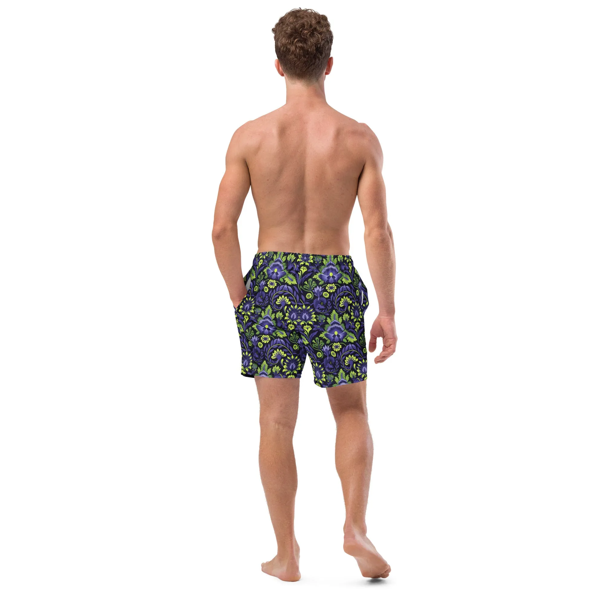 Fierce Mens Swim Trunks Quick Dry Swim Shorts with Mesh Lining