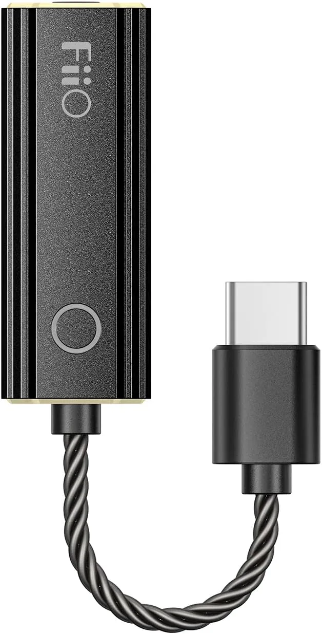 FiiO JadeAudio KA2 4.4mm Balanced Headphone Amps USB DAC DSD256 32bit/384kHz PCM for Android/iOS/Windows/Mac (USB Type C)