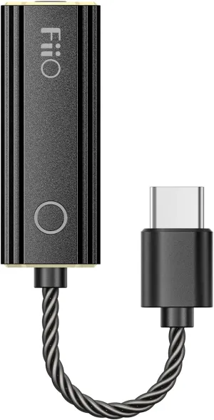 FiiO JadeAudio KA2 4.4mm Balanced Headphone Amps USB DAC DSD256 32bit/384kHz PCM for Android/iOS/Windows/Mac (USB Type C)