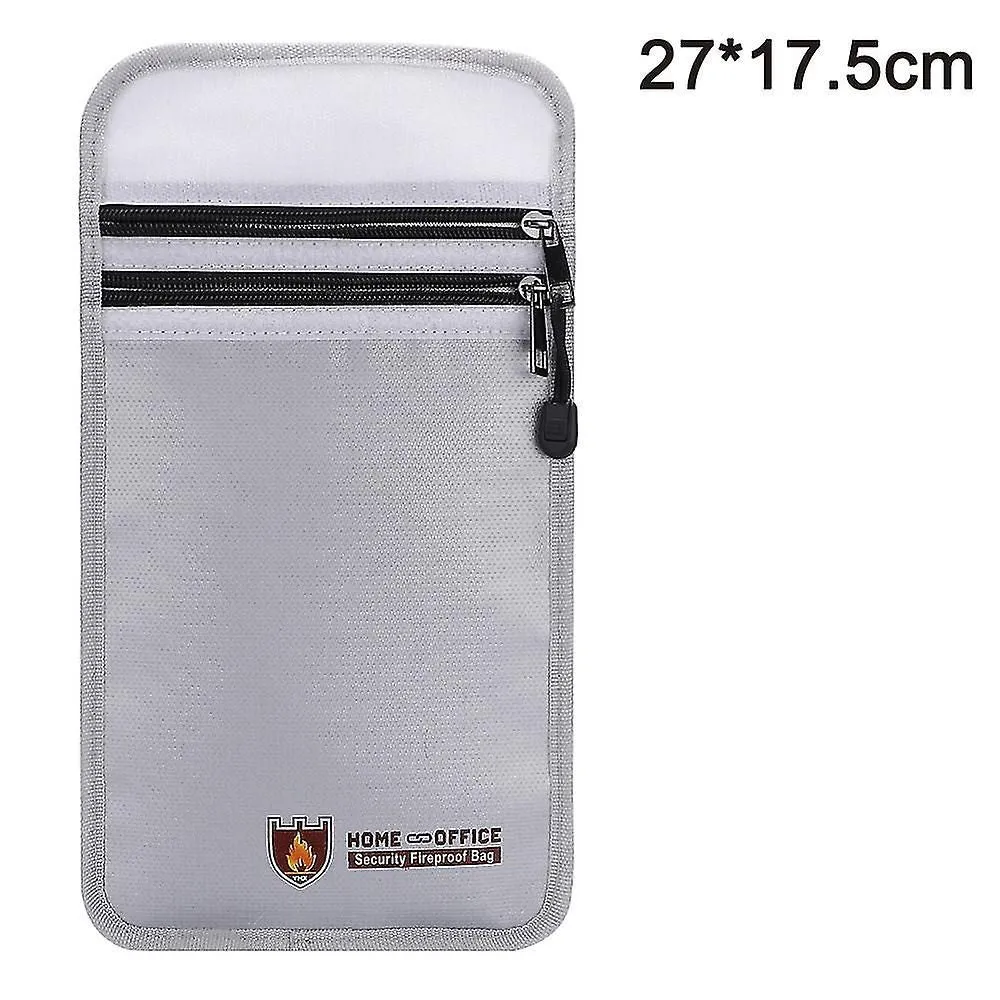 Fireproof Document Bag, Fireproof And Waterproof Envelope Holder, Protect Your