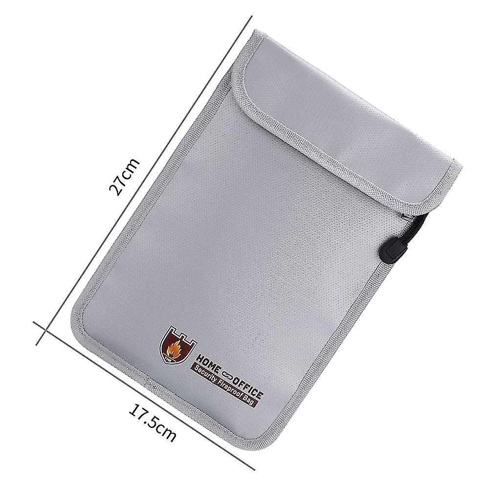 Fireproof Document Bag, Fireproof And Waterproof Envelope Holder, Protect Your