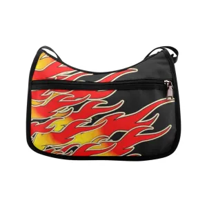 Flames - Crossbody Handbag